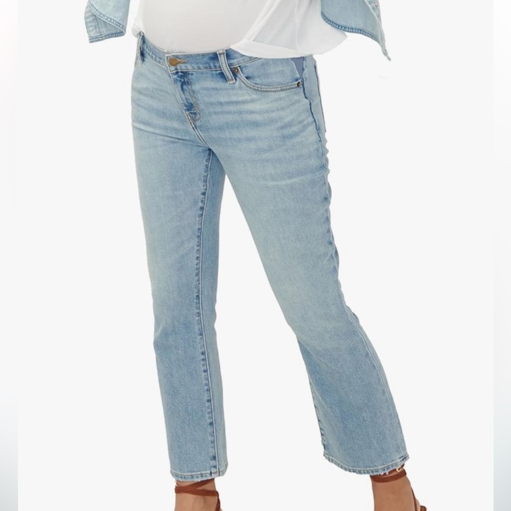 Hatch Light Wash Blue Boyfriend Jeans